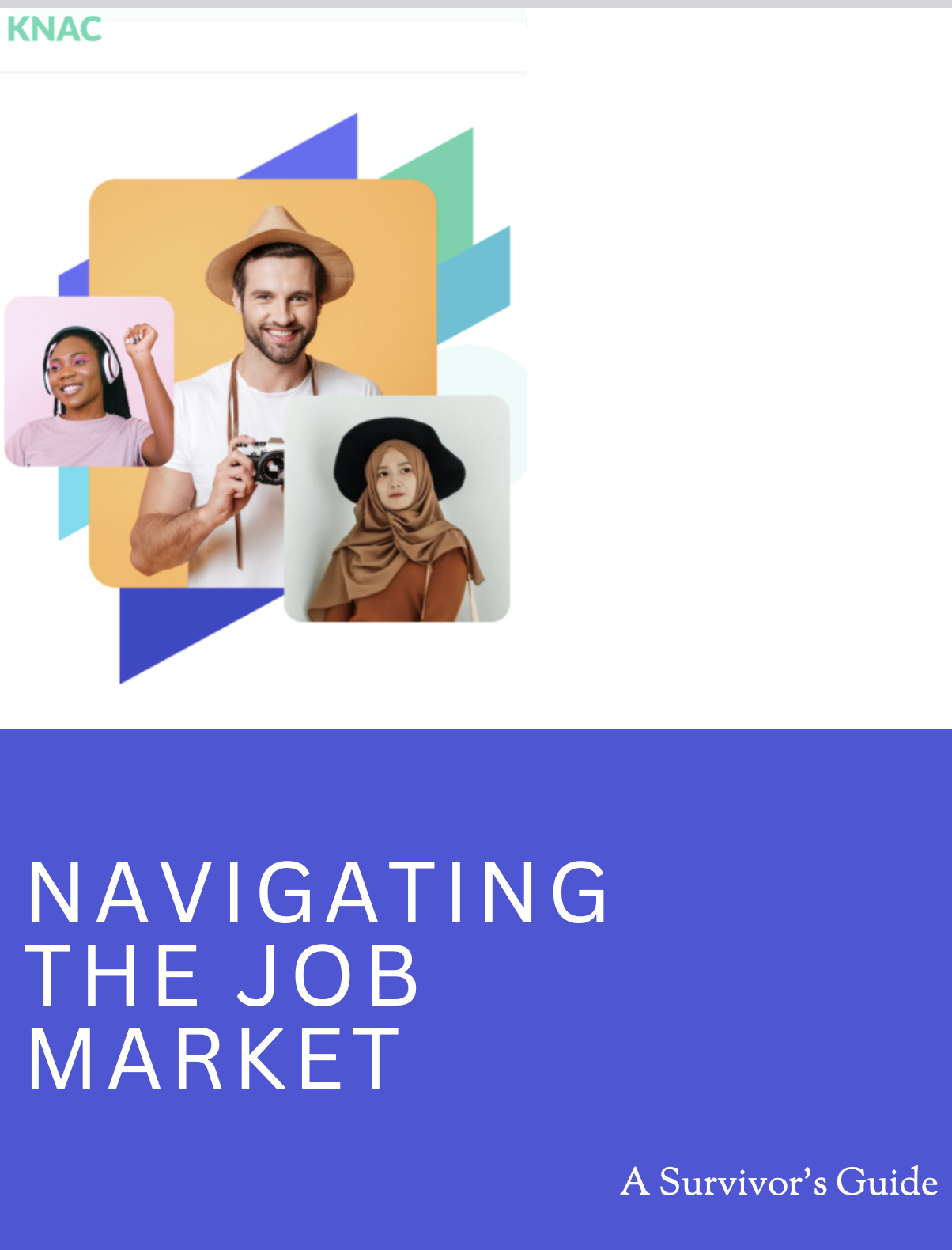 Survivor's Guide: Navigating the Job Market Cover